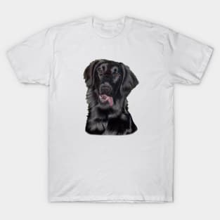 Flatcoated retriever - Pastel T-Shirt